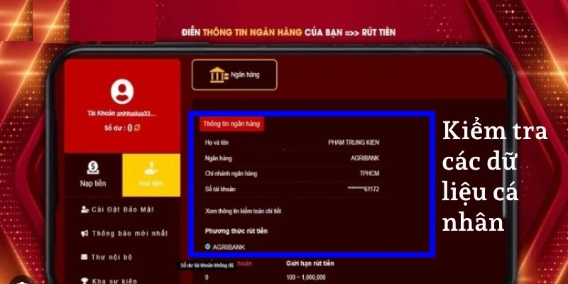 Hướng dẫn rút tiền từ 33WIN: Quy trình dễ dàng và tiện lợi 4 Hãy kiểm tra kỹ các chi tiết nhận tiền trước khi xác nhận để tránh sai sót không đáng có.