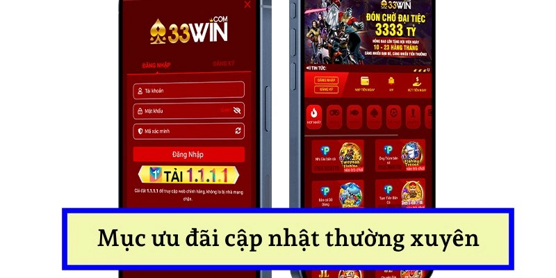Hướng Dẫn Tải App 33WIN Chỉ Với 4 Bước Đơn Giản 3 Xem tin ưu đãi thường xuyên trên ứng dụng 33WIN